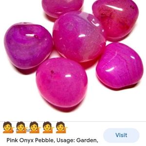 Pink pebble